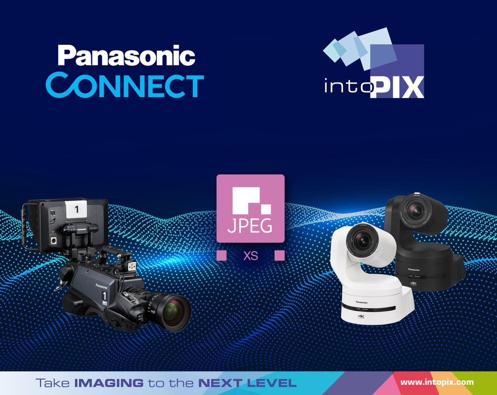 intoPIX 與 Panasonic Connect 合作，實現新的 JPEG XS相機 Live 視頻製作